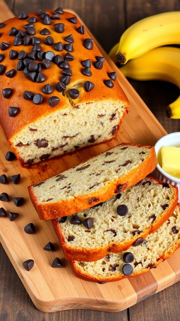 Chocolate Chip Banana Bread  