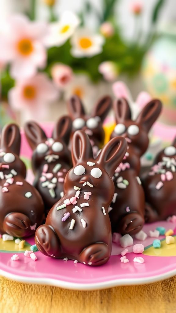 Chocolate Coconut Bunny Bites  