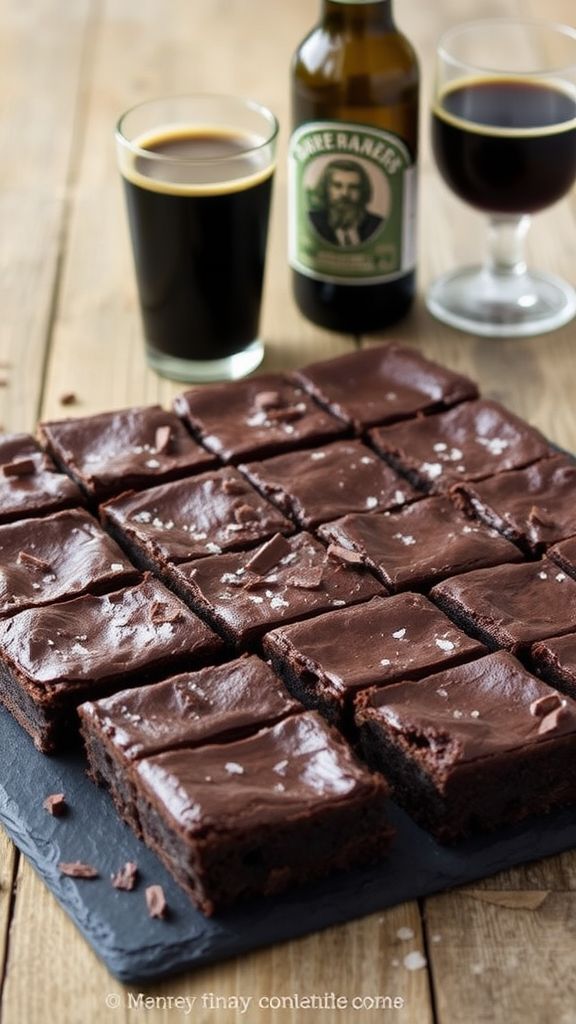 Chocolate Stout Brownies