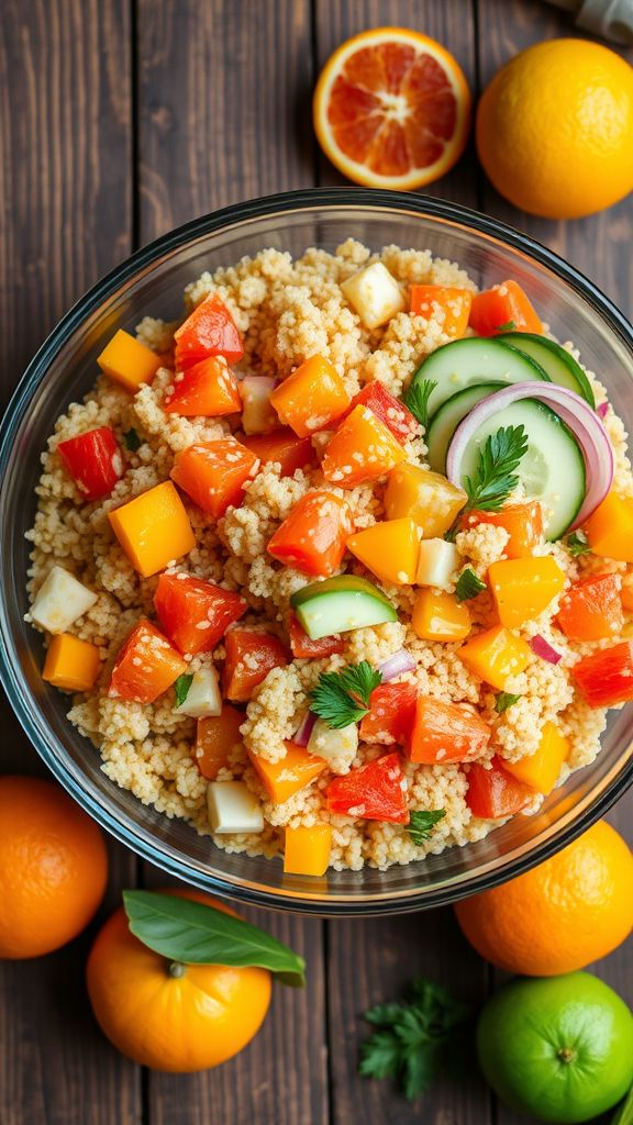 Citrus Burst Quinoa Salad  