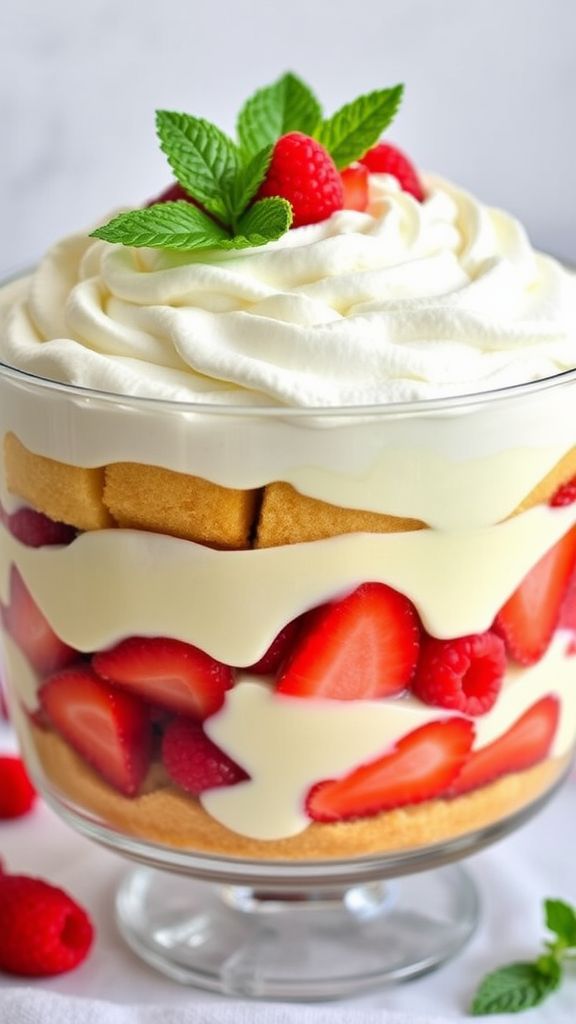 Classic British Easter Trifle