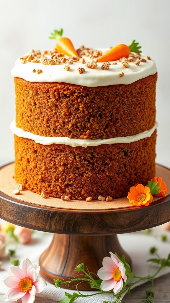 Classic Easter Carrot Cake  