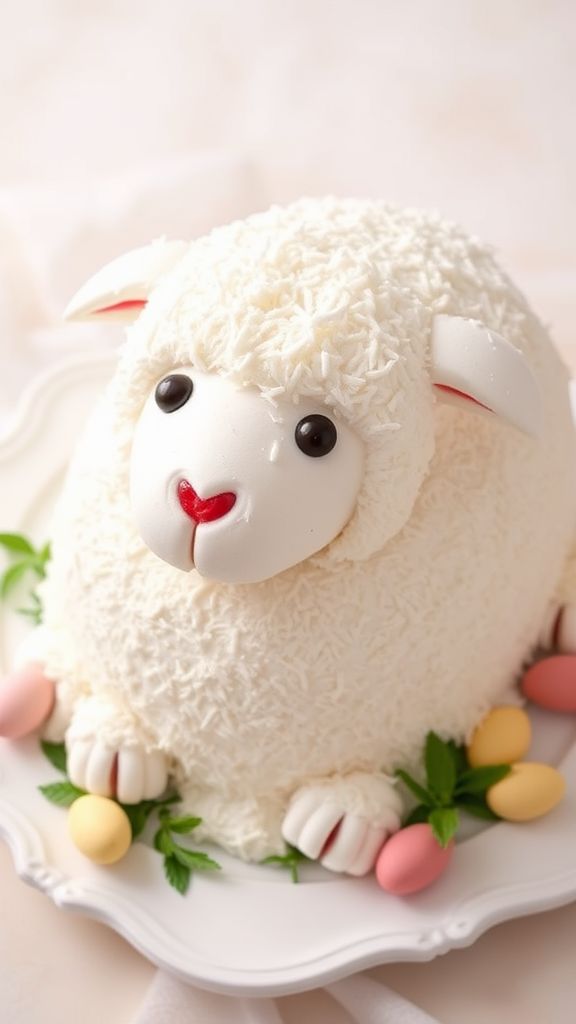 Coconut Lamb Cake  