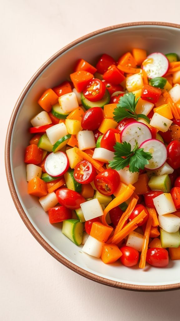 Colorful Easter Veggie Medley  