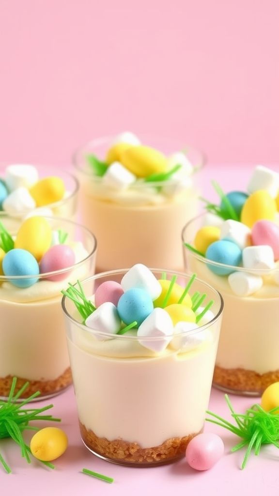 Cottontail Cheesecake Cups  