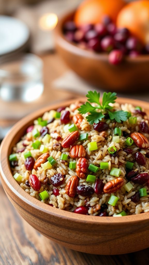 Cranberry Pecan Wild Rice  