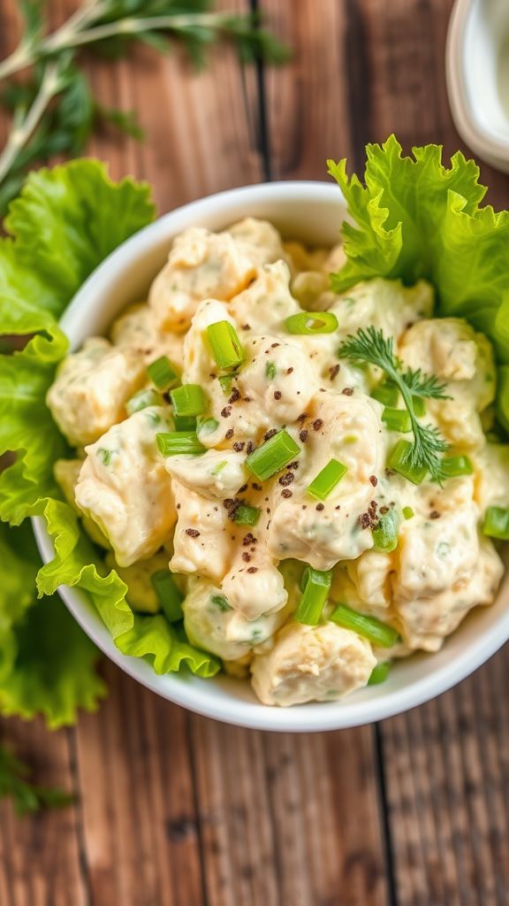 Creamy Deviled Egg Salad  