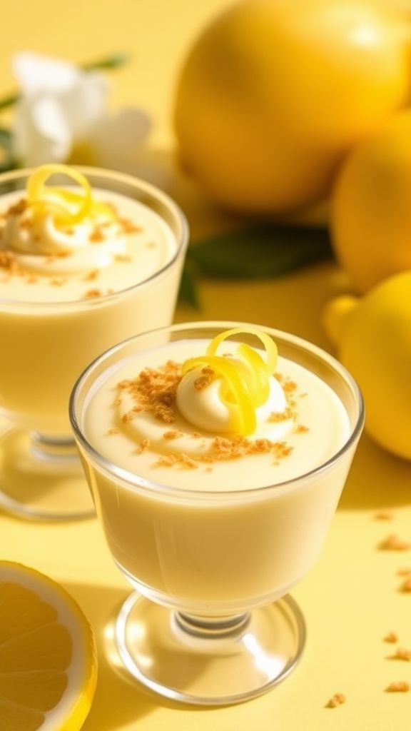 Easy No-Bake Lemon Mousse  