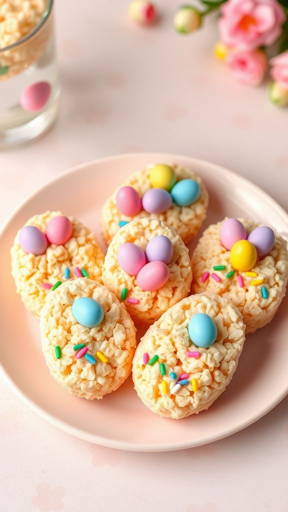 Egg-cellent Rice Krispie Treats  