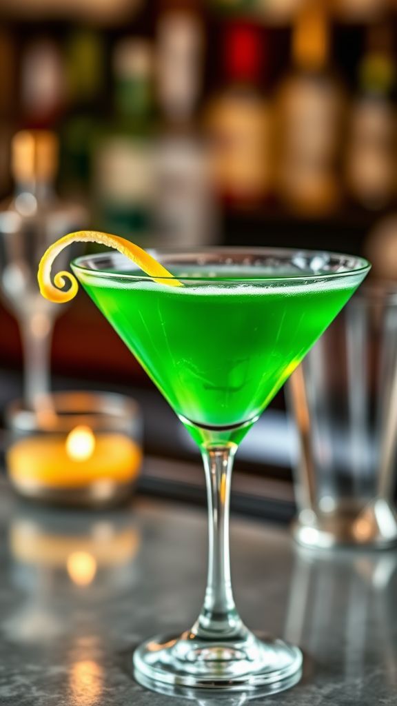 Emerald Isle Martini  