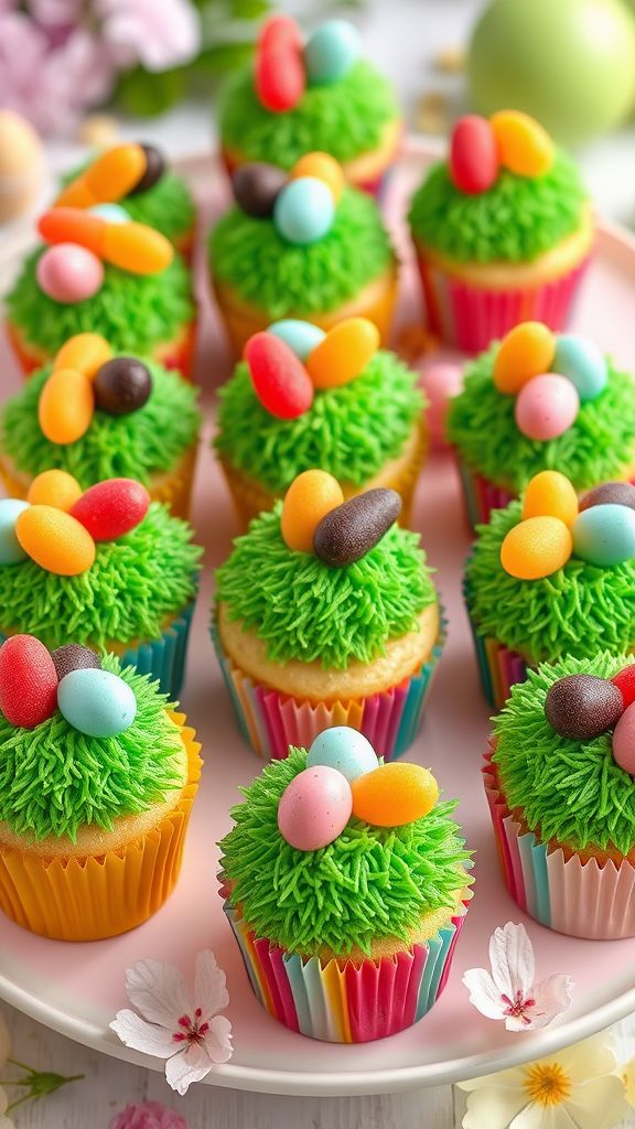 Fruity Basket Treat Cupcakes