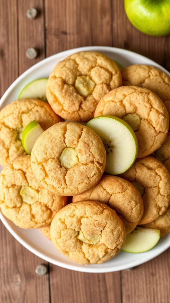 Green Apple Snickerdoodles  