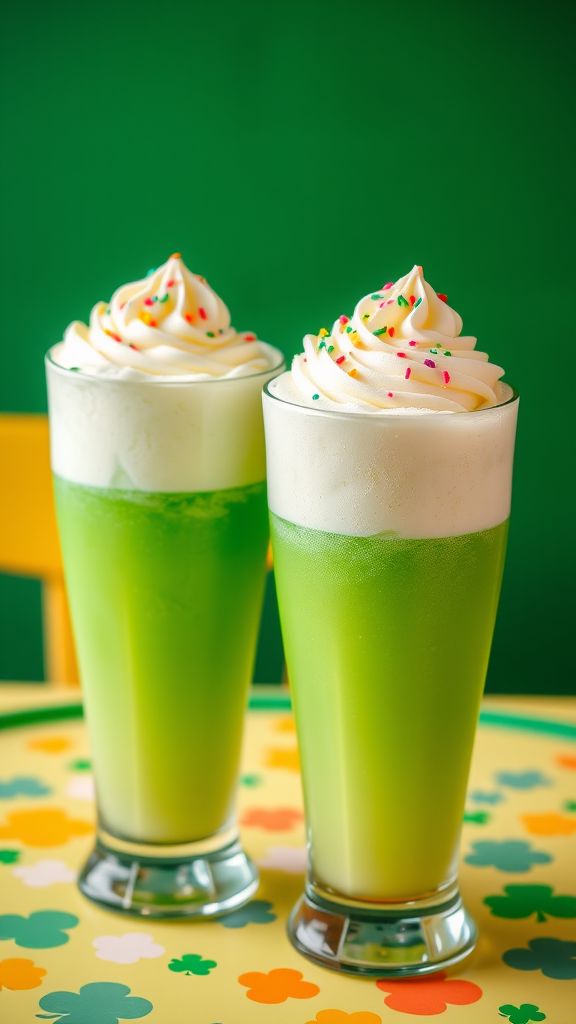 Green Beer Float