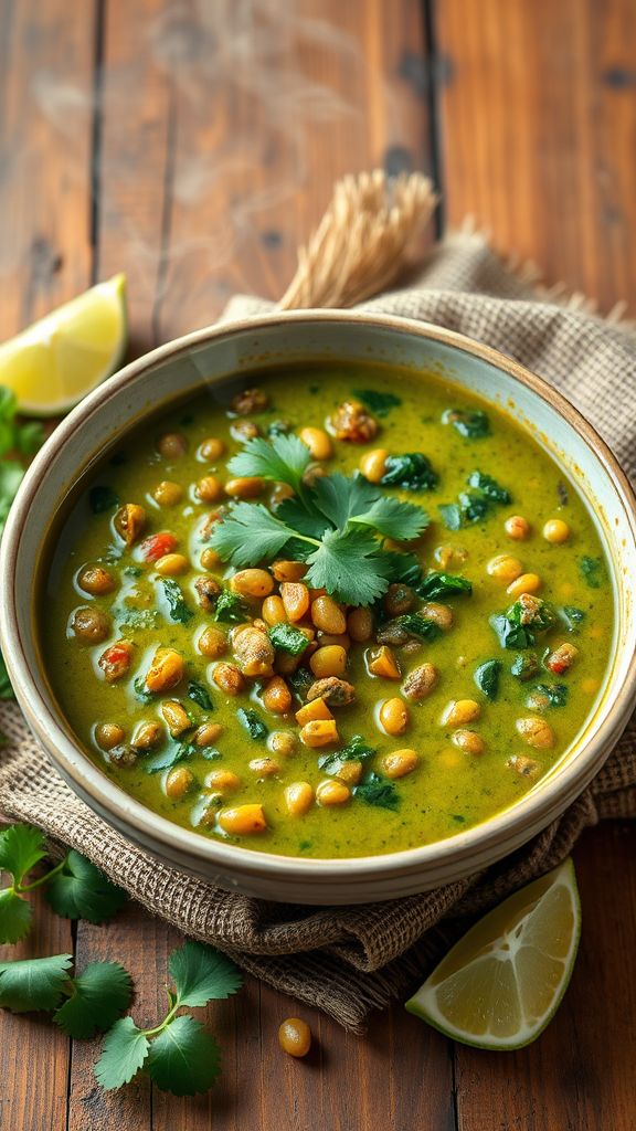 Green Curry Lentil Stew