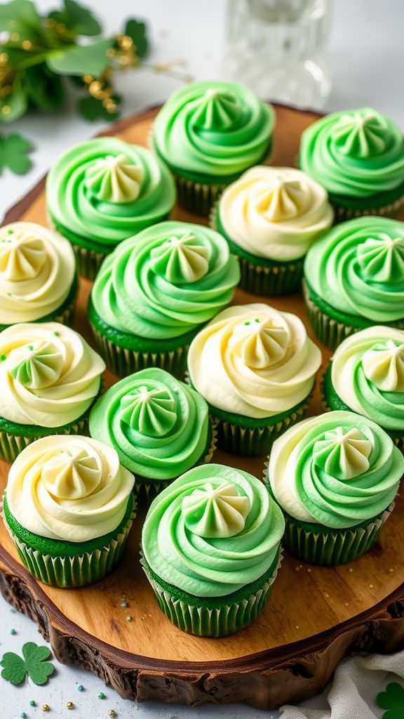 Green Velvet Cupcakes