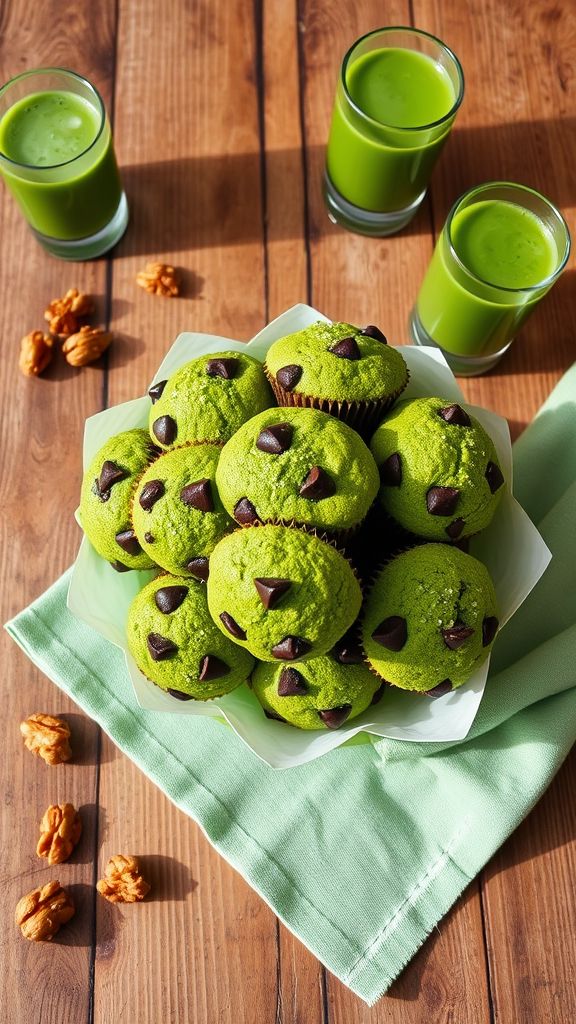 Guilt-Free Green Muffins  