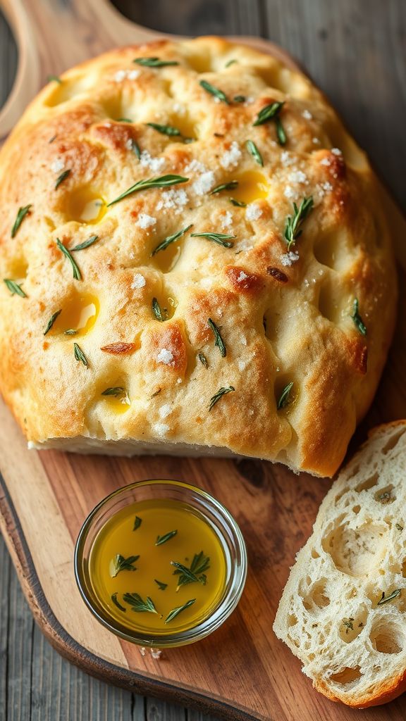 Herbed Focaccia Bread  