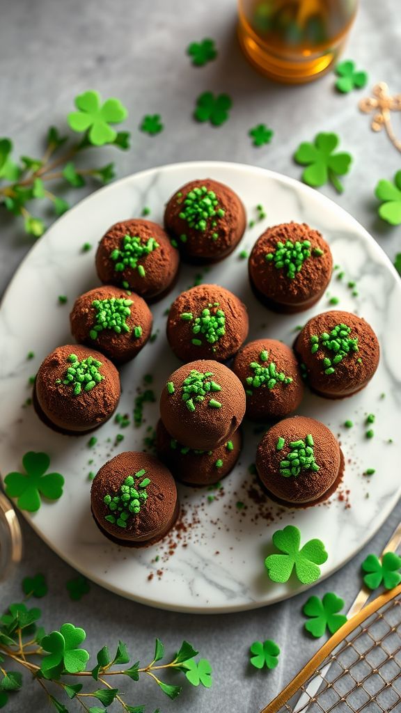 Irish Cream Truffles  