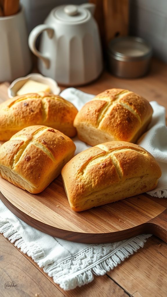 Irish Soda Bread Mini Loaves  