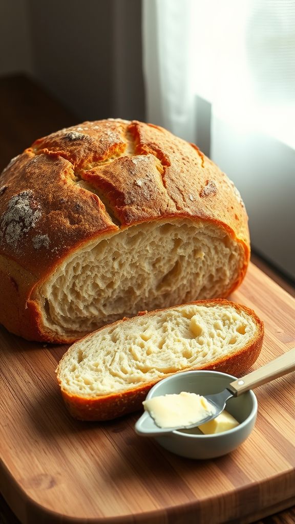 Irish Soda Bread with Butter