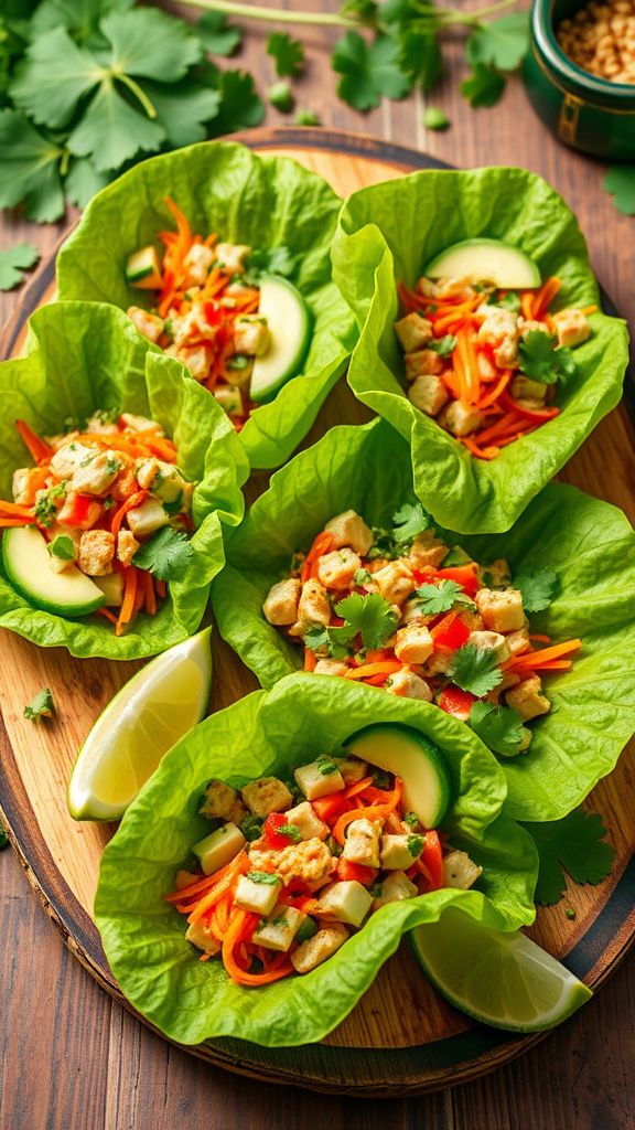 Leprechaun Lettuce Wraps  