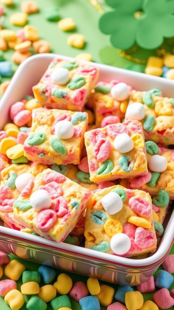 Lucky Charms Marshmallow Treats