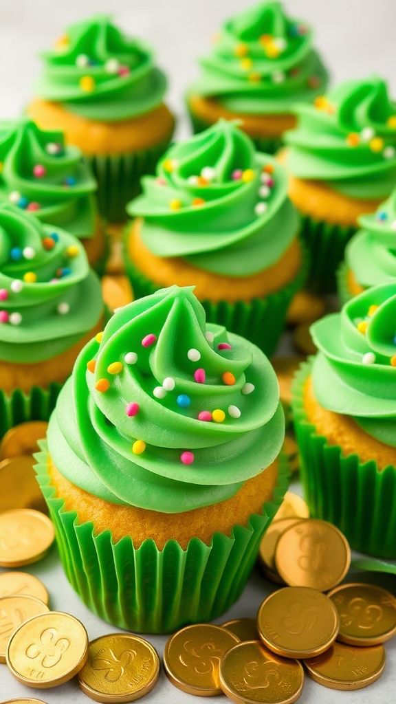 Lucky Leprechaun Cupcakes