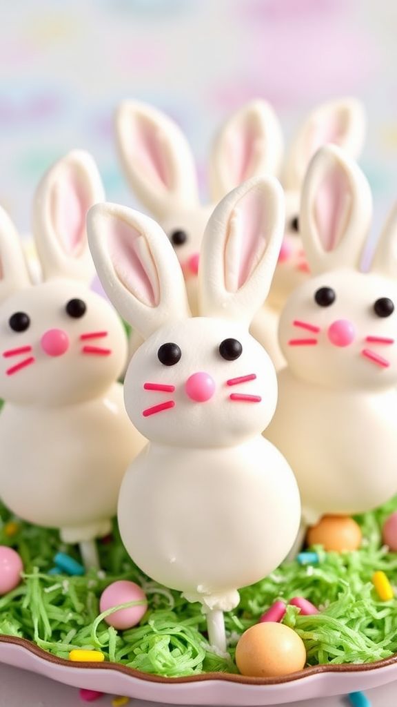 Marshmallow Bunny Pops  