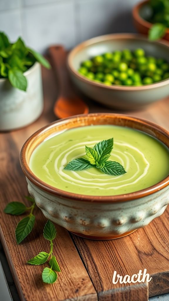 Minty Pea Soup