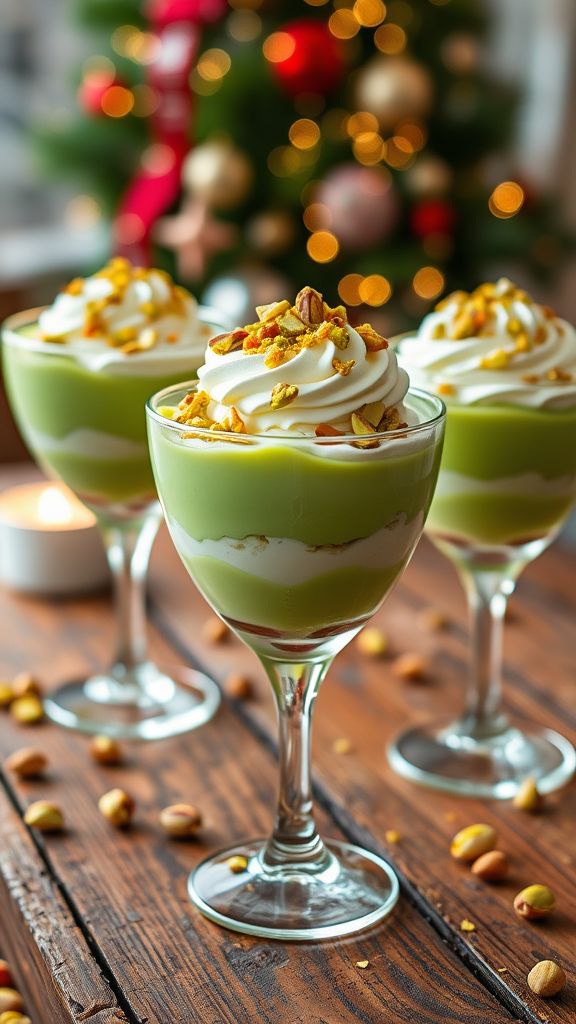 Pistachio Pudding Parfait