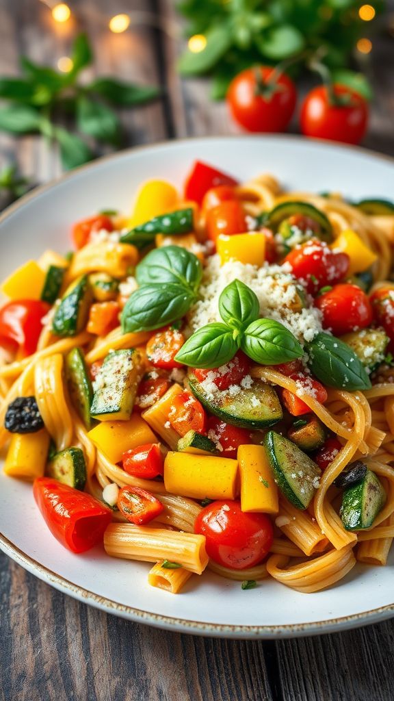 Ratatouille Pasta Primavera  