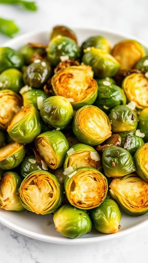 Roasted Brussels Sprouts with Lemon Zest  