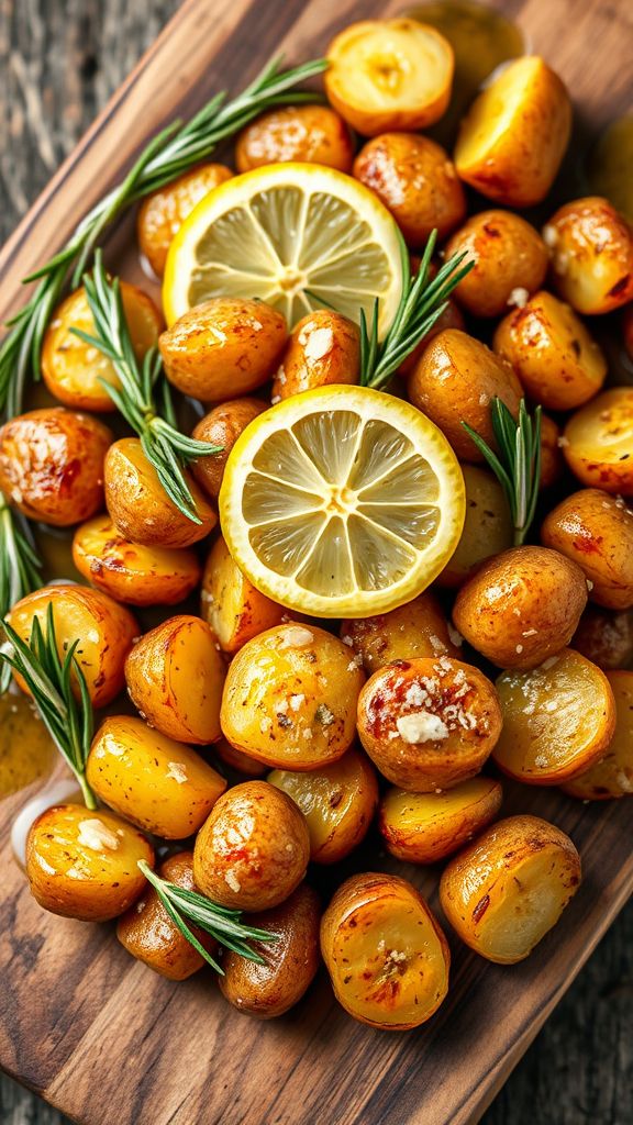 Roasted Lemon Rosemary Potatoes  