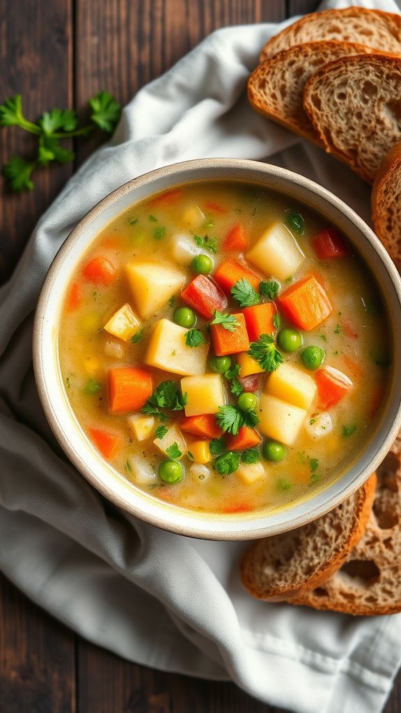 Savory Irish Vegetable Chowder  