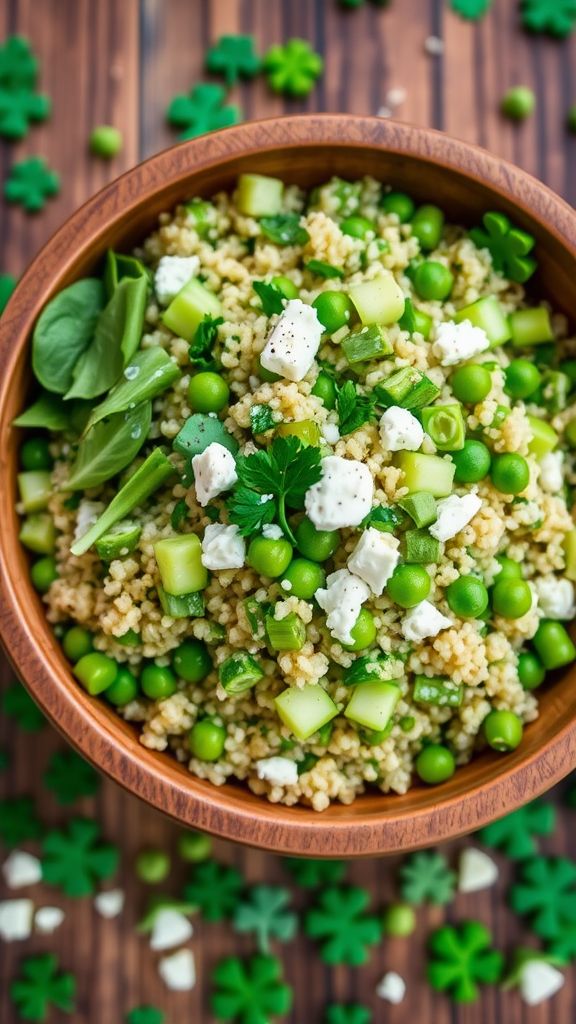 Shamrock Quinoa Salad  