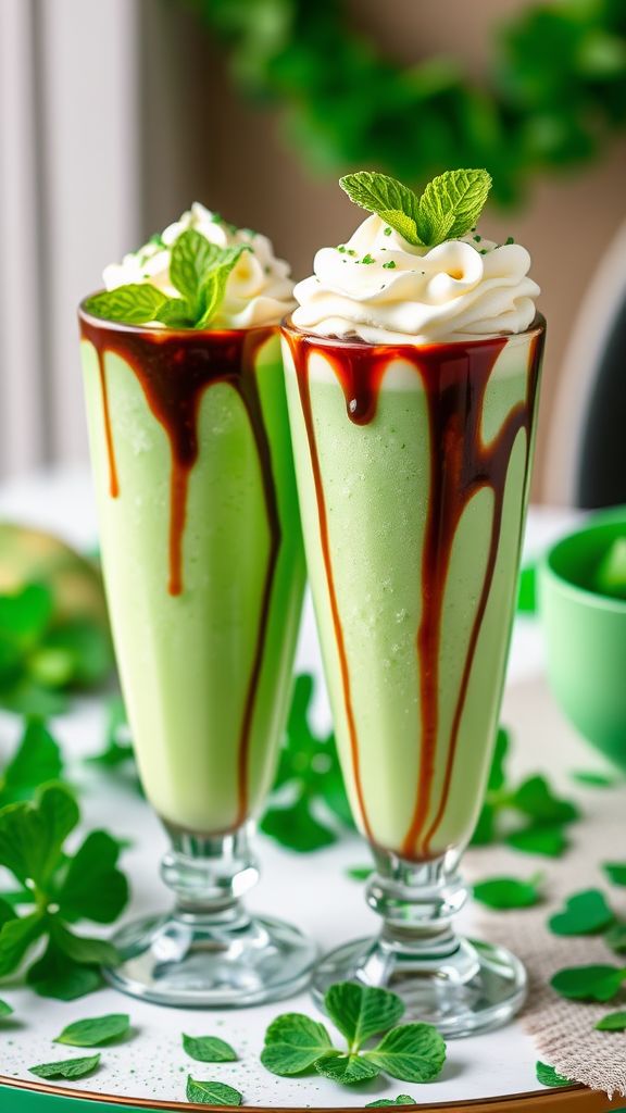 Shamrock Shake Cocktail  