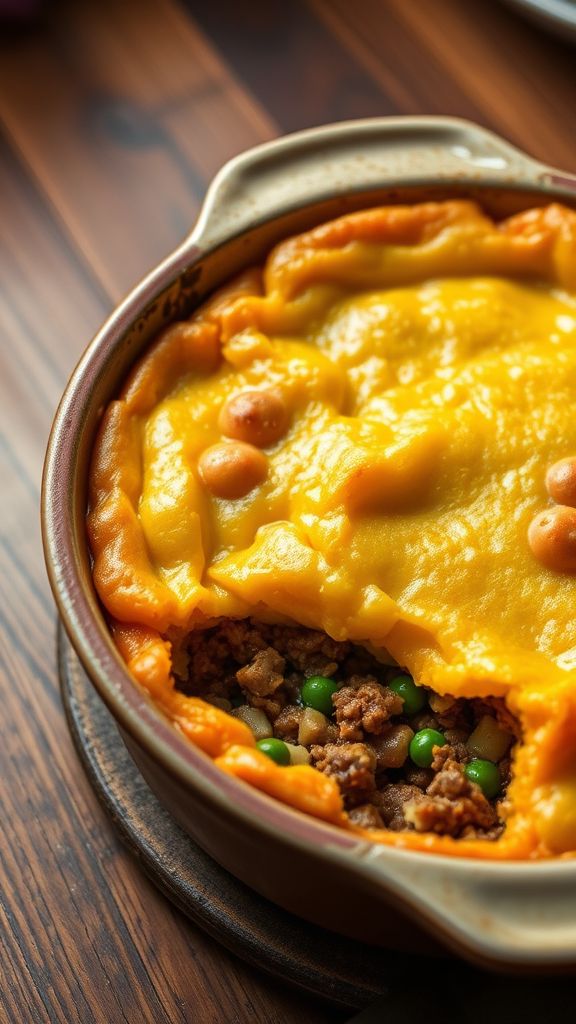 Shepherd’s Pie with Sweet Potato Mash