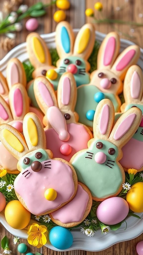 Silly Bunny Sandwich Cookies  