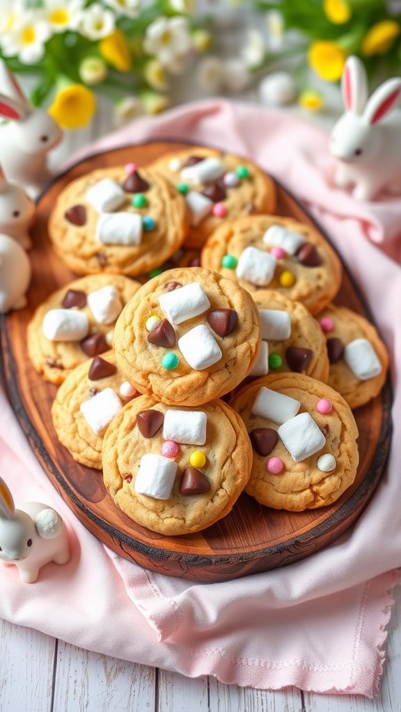 S'mores Bunny Hop Cookies  