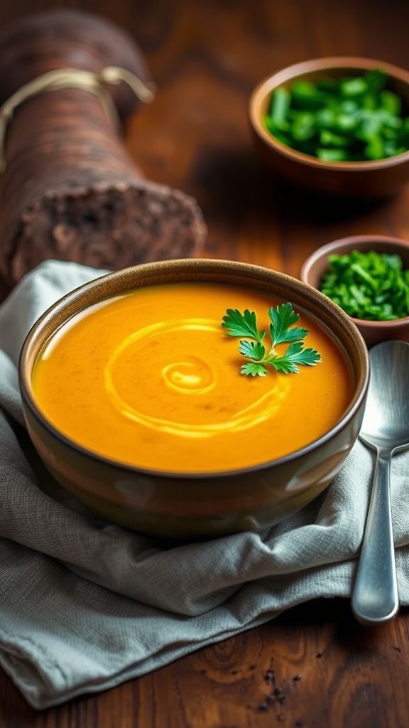 Spicy Irish Pumpkin Soup