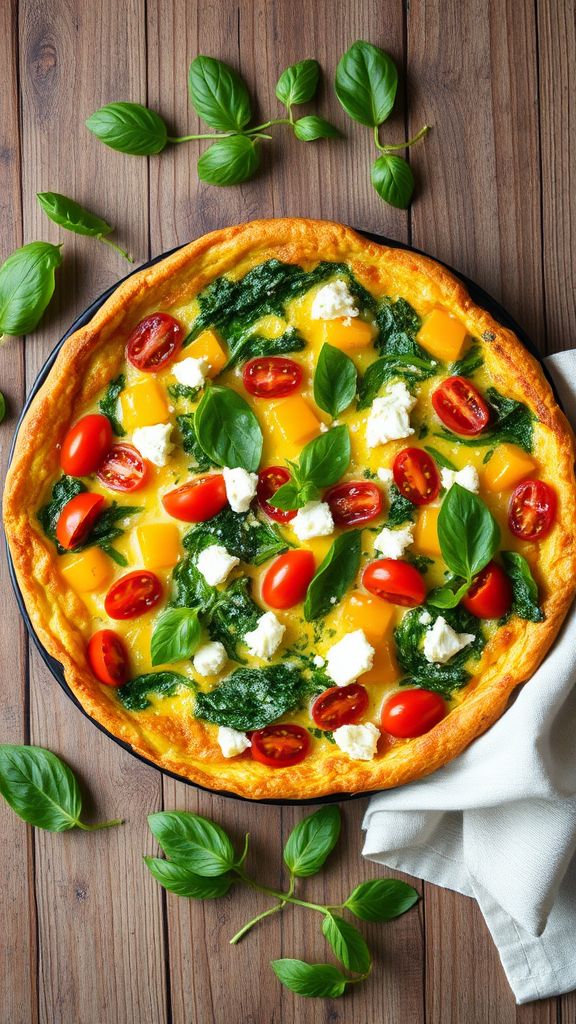 Spring Vegetable Frittata  