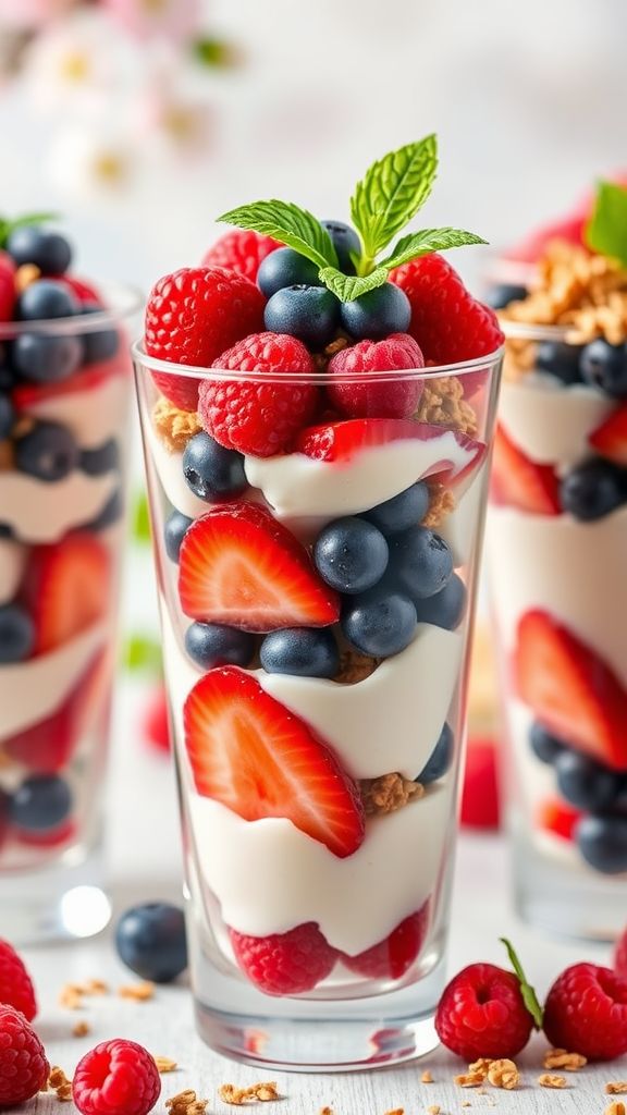 Springtime Berry Parfait  