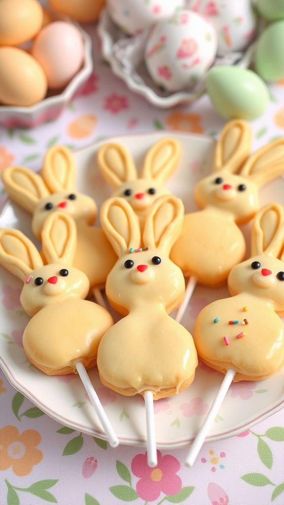 Sweet Bunny Pie Pops