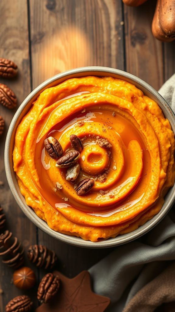 Sweet Potato Mash with Maple  