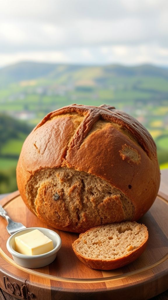 Traditional Irish Brown Bread 