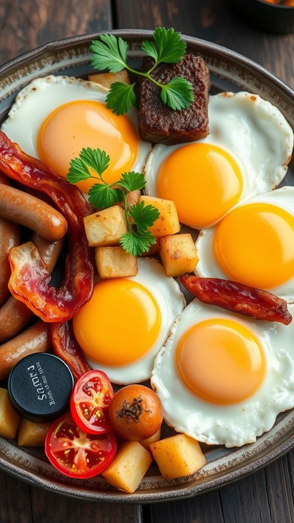 Traditional Irish Fry-Up  