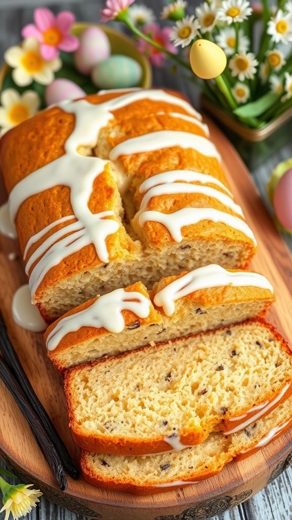 Vanilla Bean Easter Loaf