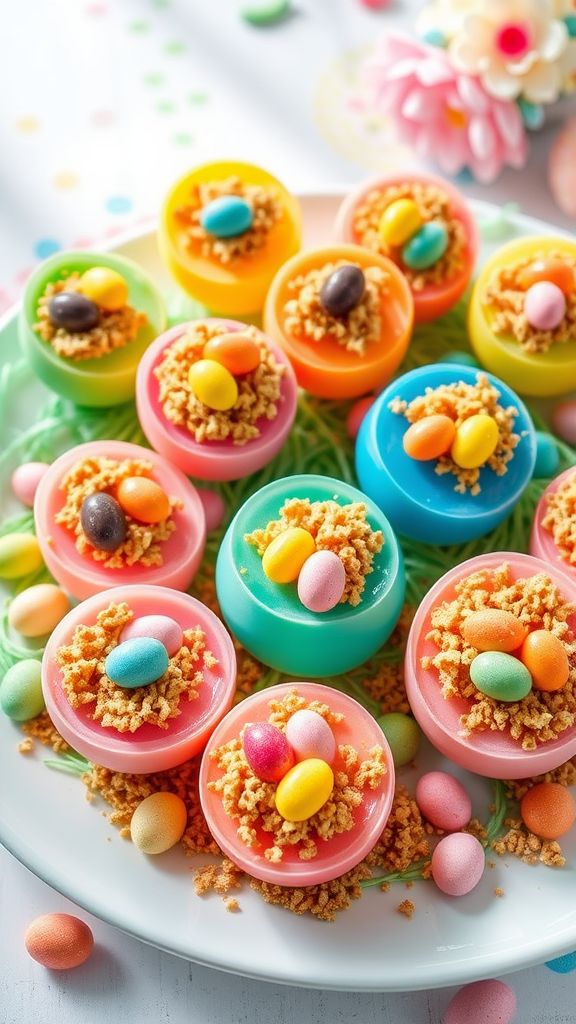 Vanilla Pudding Easter Eggs  