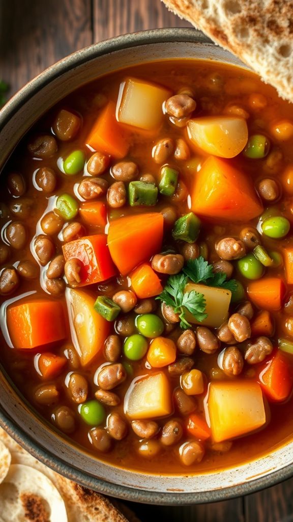 Warm and Cozy Irish Lentil Stew