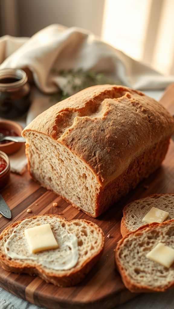 Whole Wheat Soda Bread  